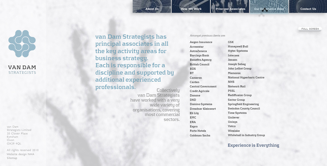 website design for corporate clients vDS